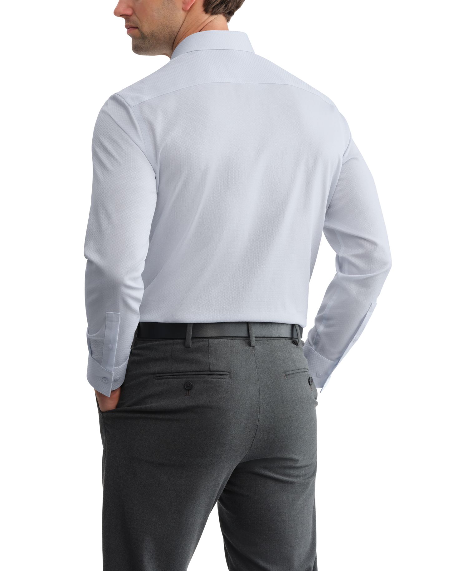 Refined Cotton Stretch, Men's Slim-Fit Dress Shirt