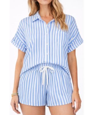 Women's BISHOP + YOUNG Chill Button Front Shirt