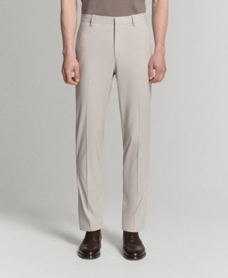 Men's Stretch Fabric Super Slim-Fit Suit Pants