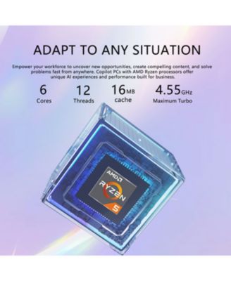 ThinkPad E16 16" Traditional Laptop AMD Ryzen 5 16GB RAM AMD Radeon Graphics 1TB SSD Storage Windows 11 Pro 60Hz