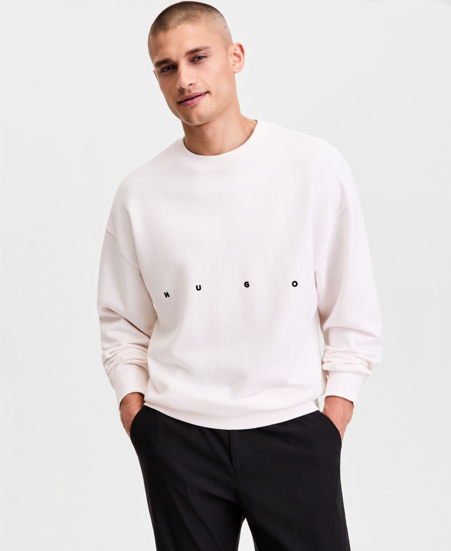 HUGO by Men's Darislong Sweatshirt