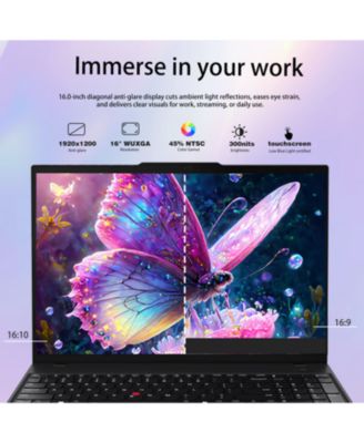 ThinkPad E16 16" Traditional Laptop AMD Ryzen 5 64GB RAM AMD Radeon Graphics 512GB SSD Storage Windows 11 Pro 60Hz
