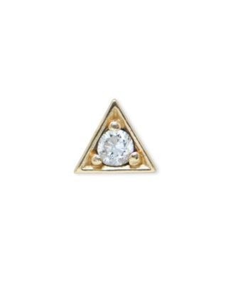 Cleo Round Single Stud