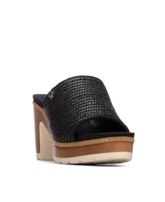 Women's Refresh Collection Block Heel Slip On Sandals