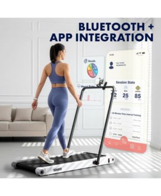 SQUATZ 2-in-1 Walking Pad with Vibration Plates - Compact