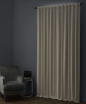 Faux Linen Hotel Blackout Curtain