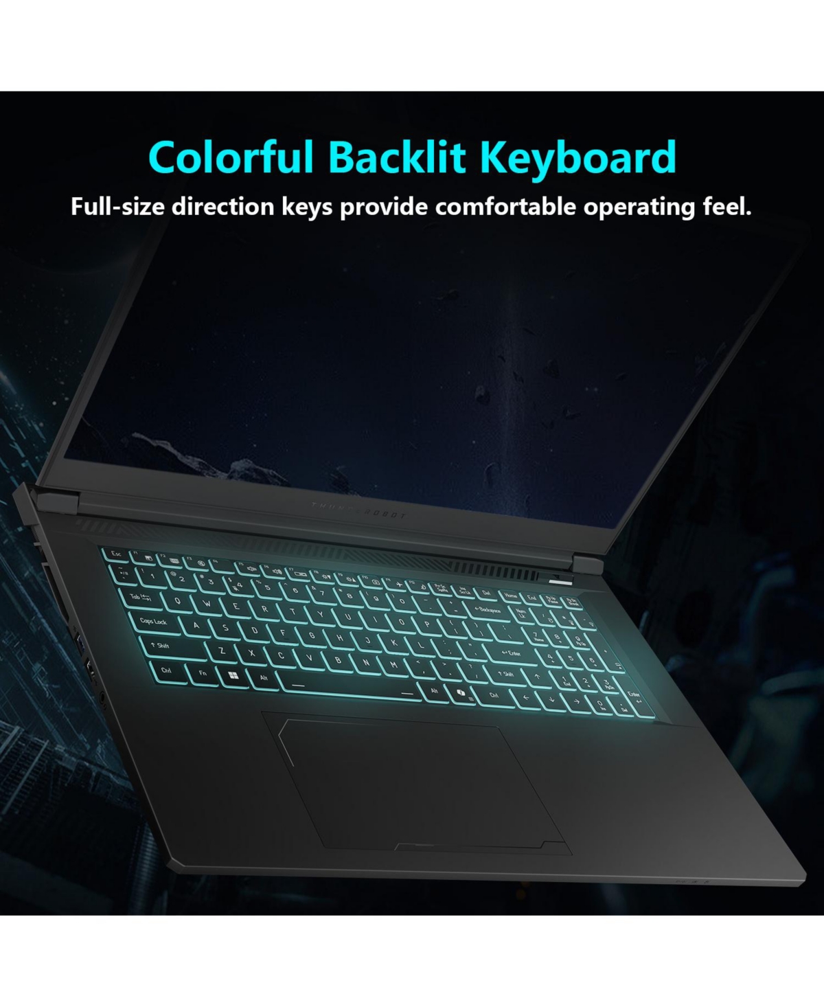 Thunderobot Storm Traditional Laptop Intel Core i7 32GB Ram Nvidia GeForce Rtx 4050 1TB Ssd Storage Windows 11 Home 144Hz