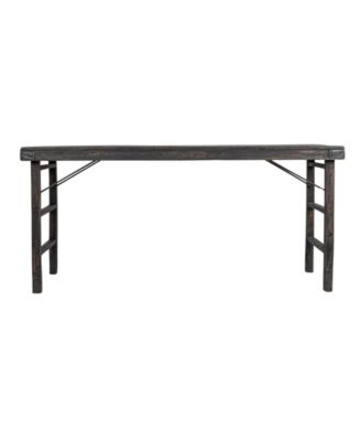 66" Wood Long Folding Table