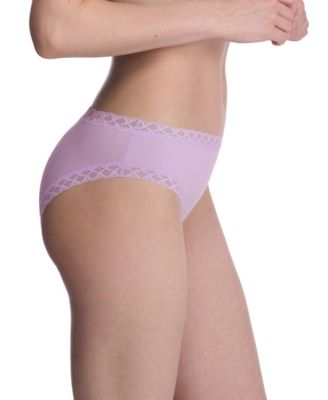 Bliss Lace-Trim Cotton Brief Underwear 3-Pack 156058MP