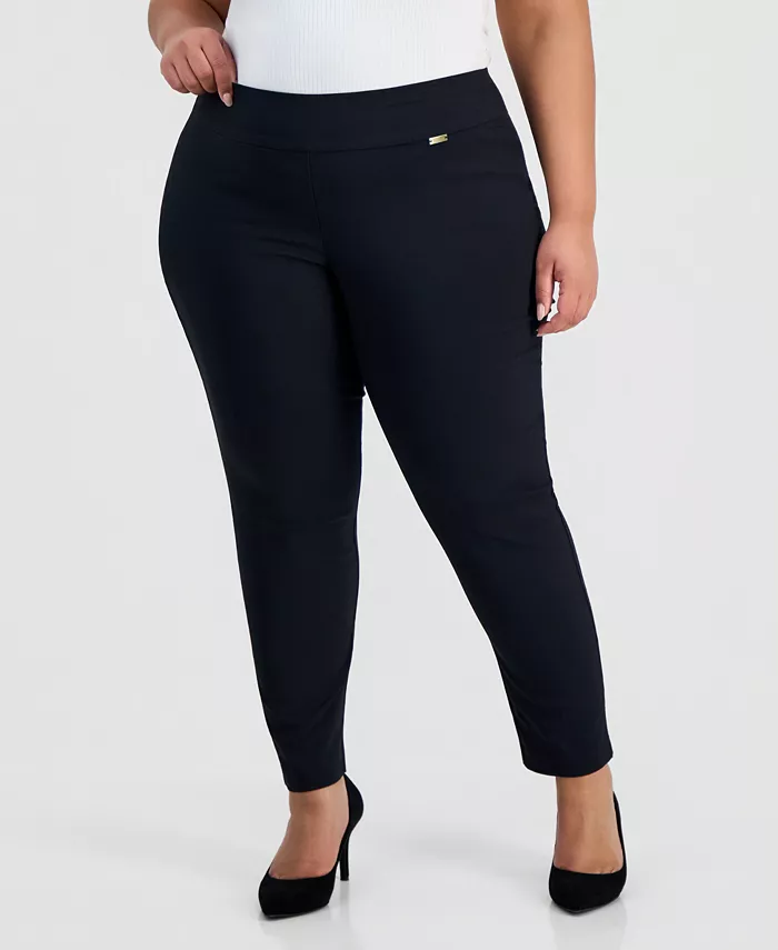 Plus Size Bengaline Skinny Pants - thumbnail 6