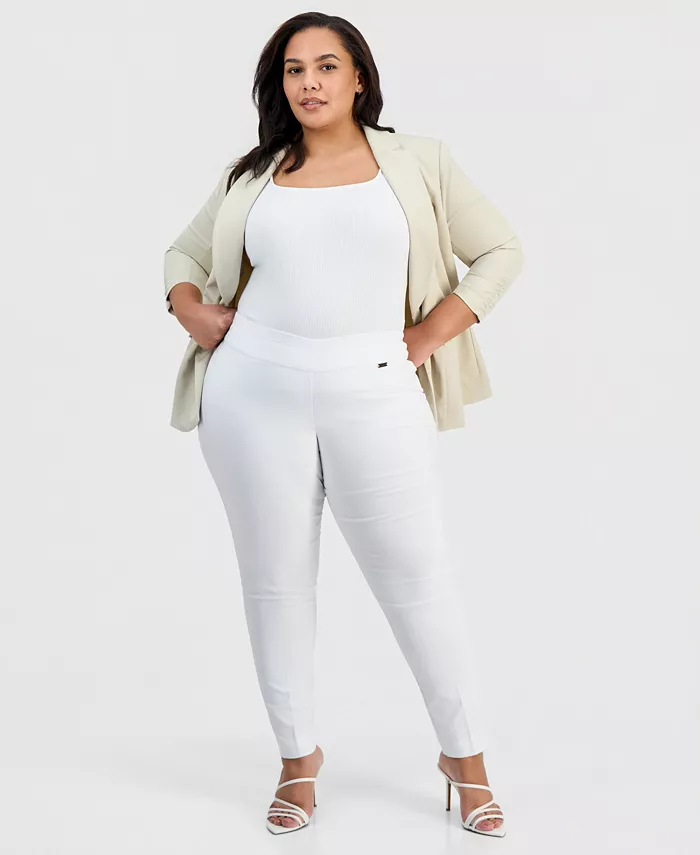 Plus Size Bengaline Skinny Pants - thumbnail 9