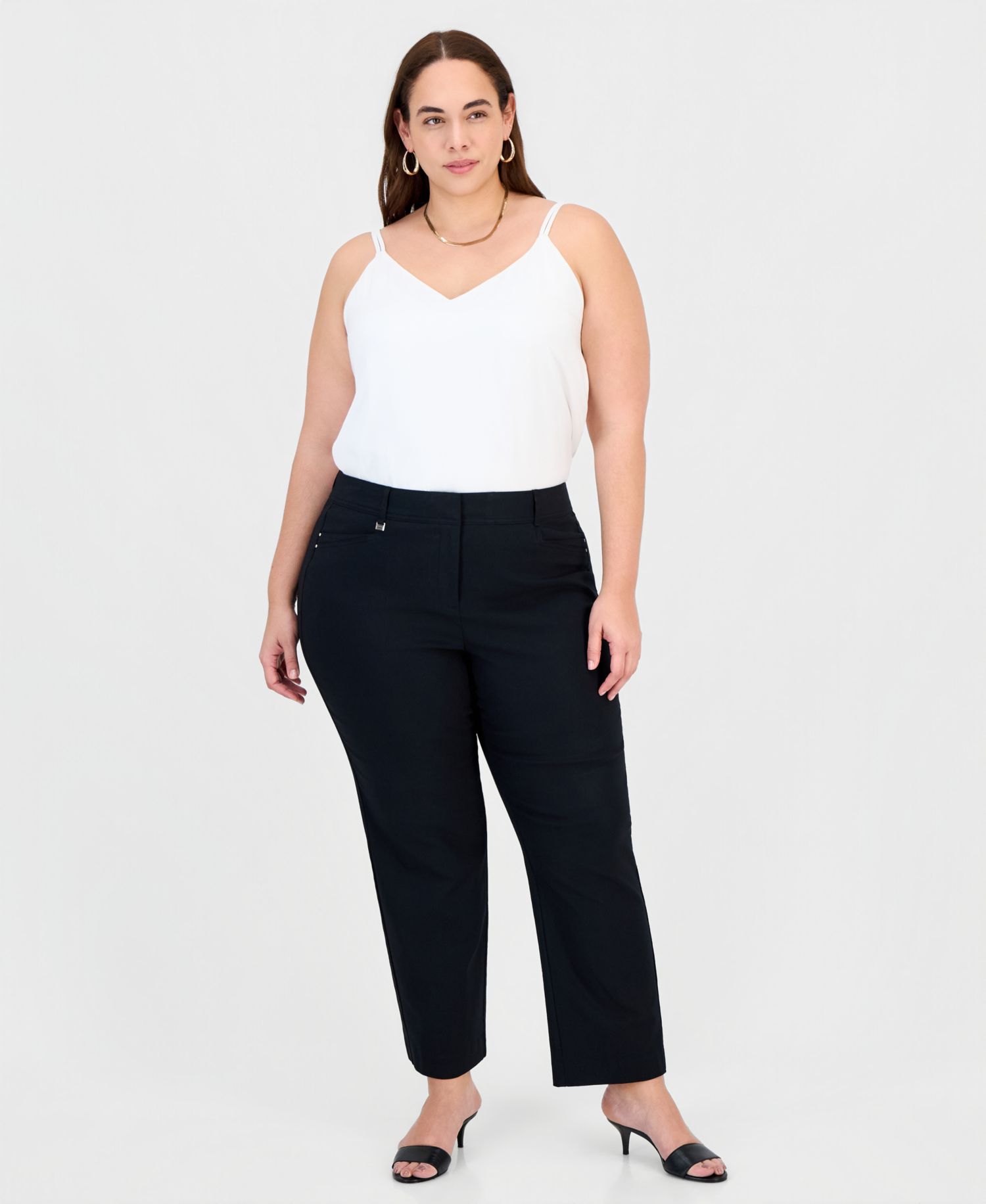 Plus and Petite Plus Size Curvy Pants