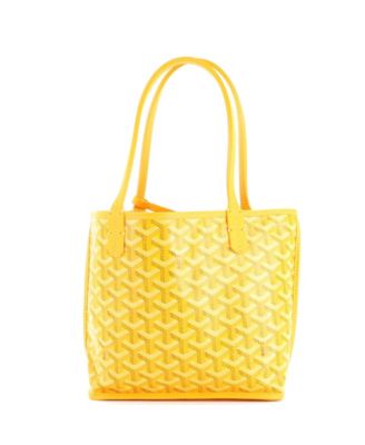 Mini Anjou Reversible Tote Coated Canvas