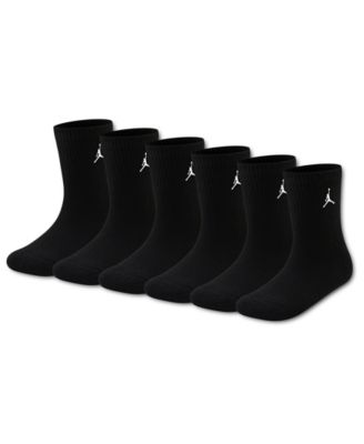Boys' 7-11 Ankle Socks, 6-Pack