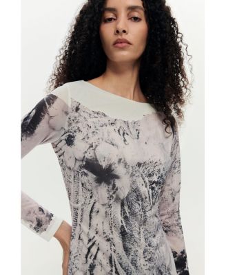 Women's Printed collage dress