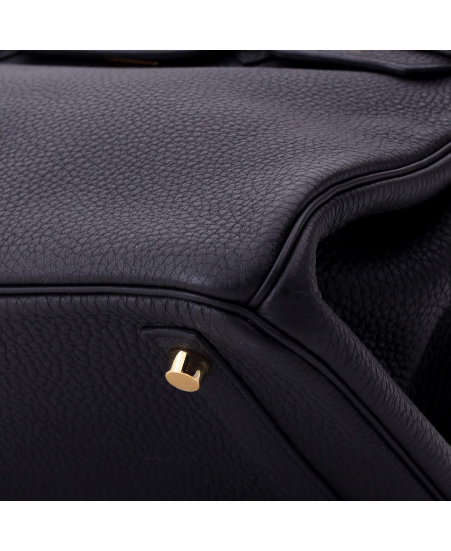Birkin 30 Handbag Black Togo with Gold Hardware