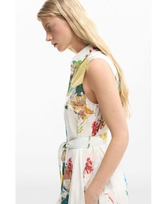 Women's Shirt Dress Postcards