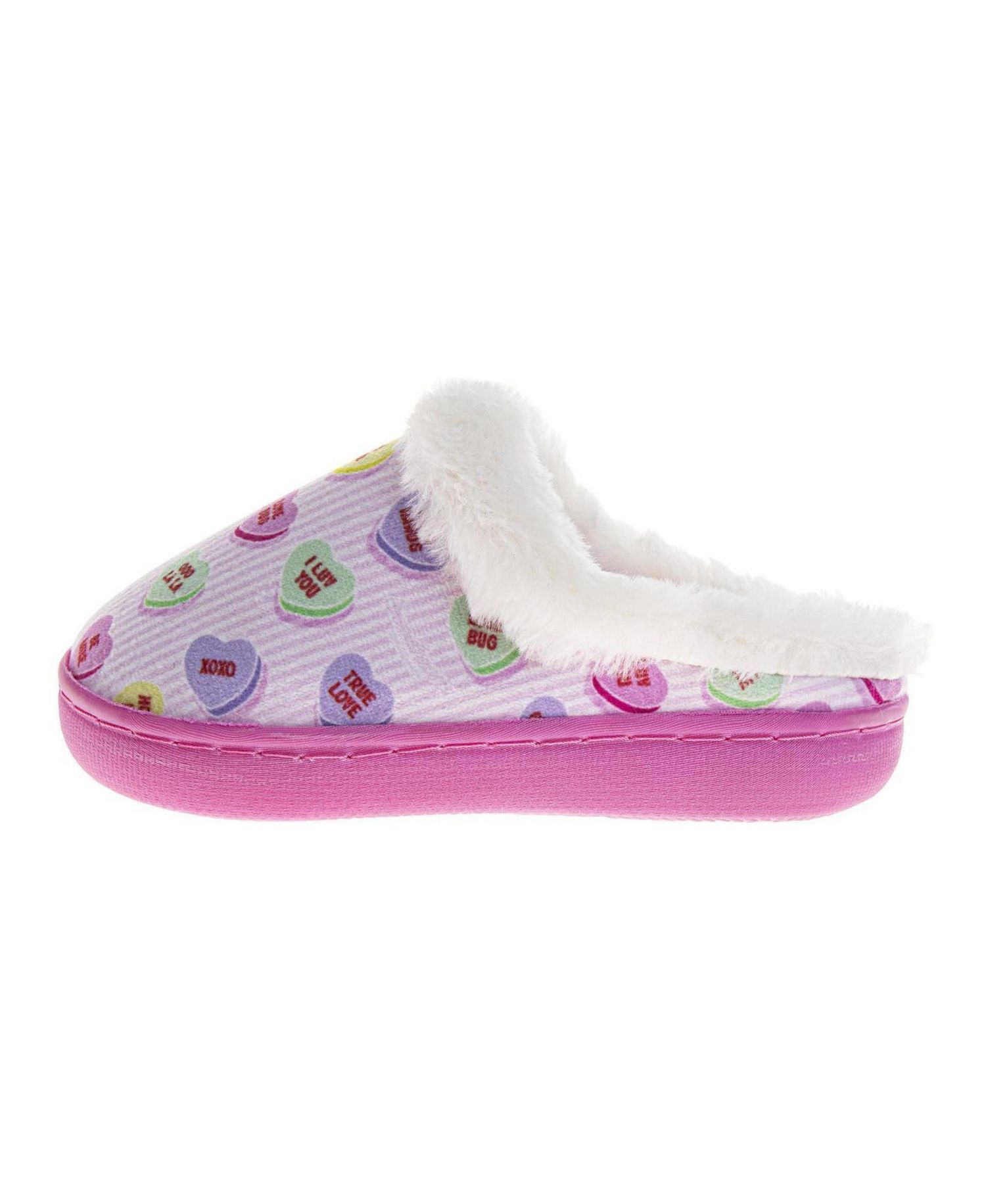 Little Girls Hearts Slippers (Little/Big)