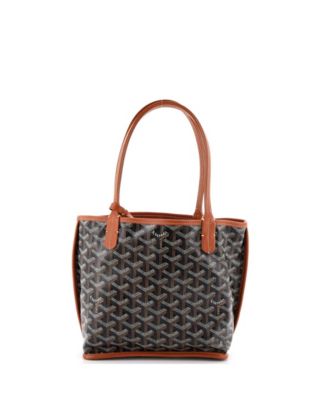 Mini Anjou Reversible Tote Coated Canvas