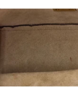 Small Drew Patchwork Crossbody Bag Studded Leather and Suede