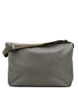 Large Zip Shoulder Bag Vitello Daino