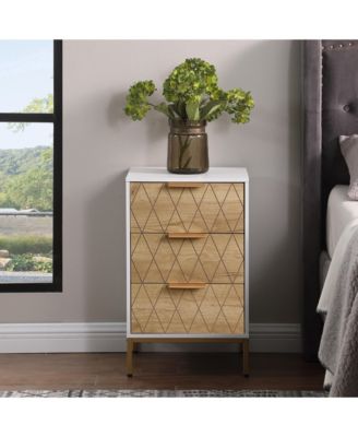 Timeless Classic Wooden Nightstand Finish Traditional Bedroom Storage Furniture with Drawers