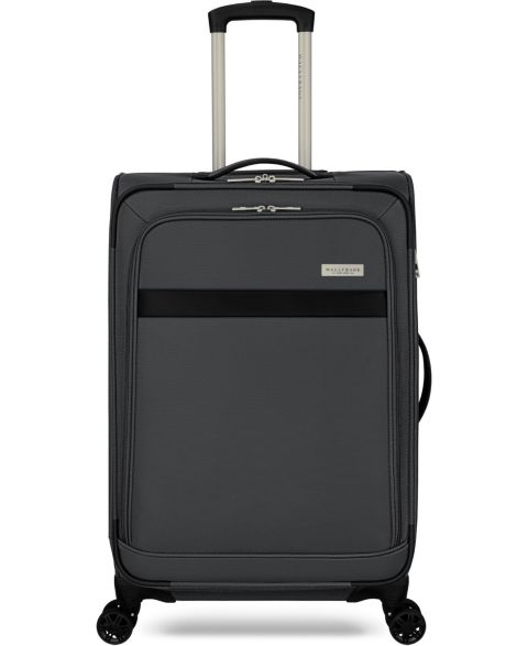 Чемодан WallyBags Stratford Medium Expandable Check-In Spinner, цвет: Графитовый