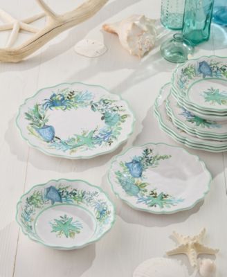 Sea Glass 12-Piece Dinnerware Set, Service for 4