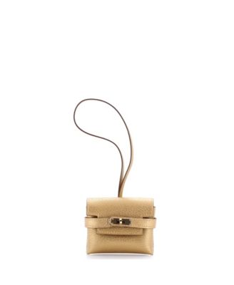 Pre-Owned HERMES Kellyfestival Bag Charm Chevre Chamkilight