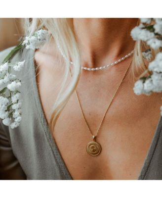 Intention Pearl Chain sterling silver