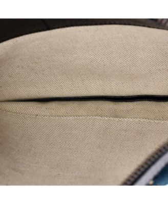 Large Ophidia Zip Pouch GG Velvet