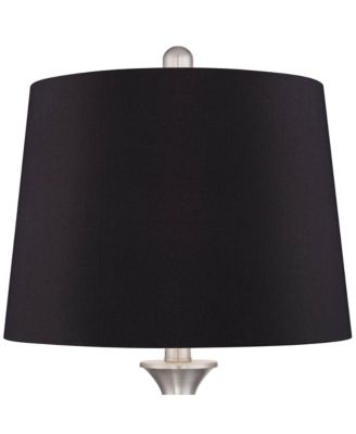 Arden 25" High Twist Modern Coastal Table Lamps Set of 2 Living Room Bedroom Bedside