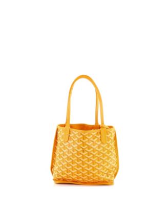 Mini Anjou Reversible Tote Coated Canvas