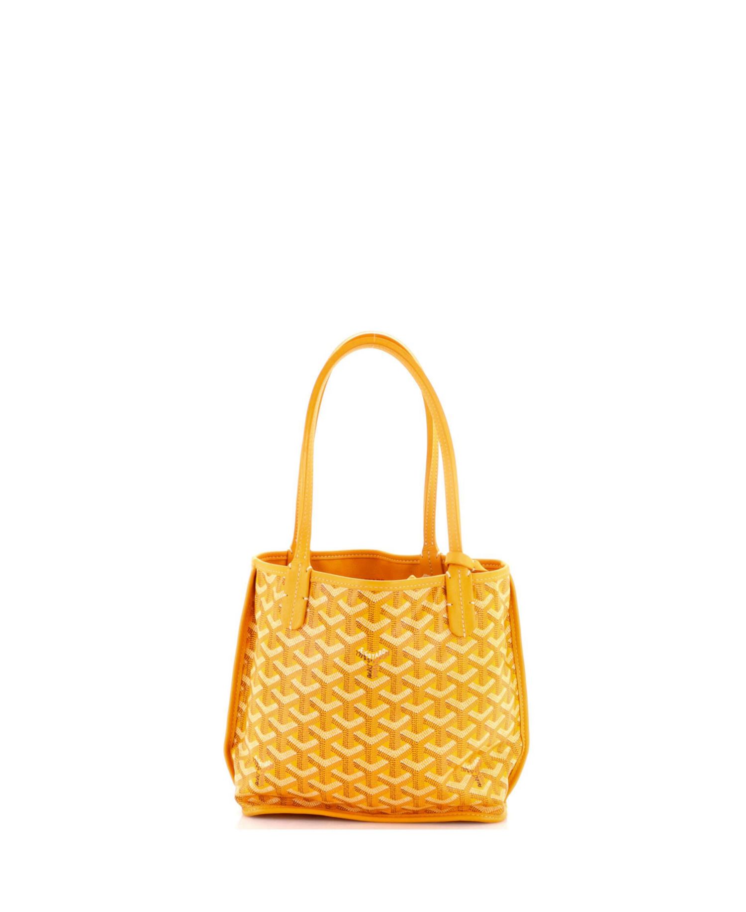 Mini Anjou Reversible Tote Coated Canvas