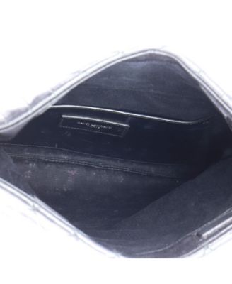 Classic Monogram Fold Over Clutch Mixed Matelasse Leather