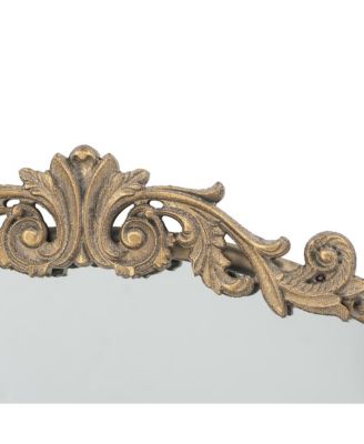 30" x 32" Round Mirror, Wall Mounted Mirror with Metal Frame for Bathroom Living Room