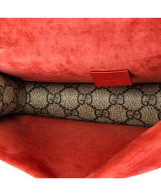 Small Dionysus Bag GG Coated Canvas with Crystal Embellished Metal