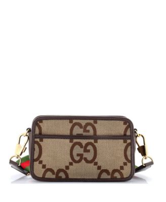 Mini Camera Bag Jumbo GG Canvas