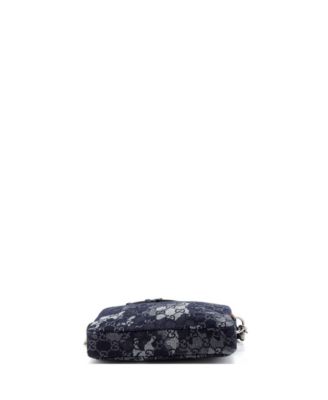 Convertible Crossbody Bag Camouflage GG Denim