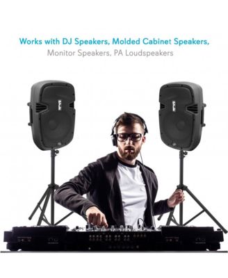 Universal Stand Kit-Height Adjustable 3.6  -5.6  Tall Sound Equipment Tripod Mount for Speakers (PMDK102)