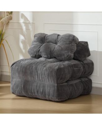 Folding Sofa Bed 2-Pack, Convertible Sleeper Chair with Pillow and Back Support