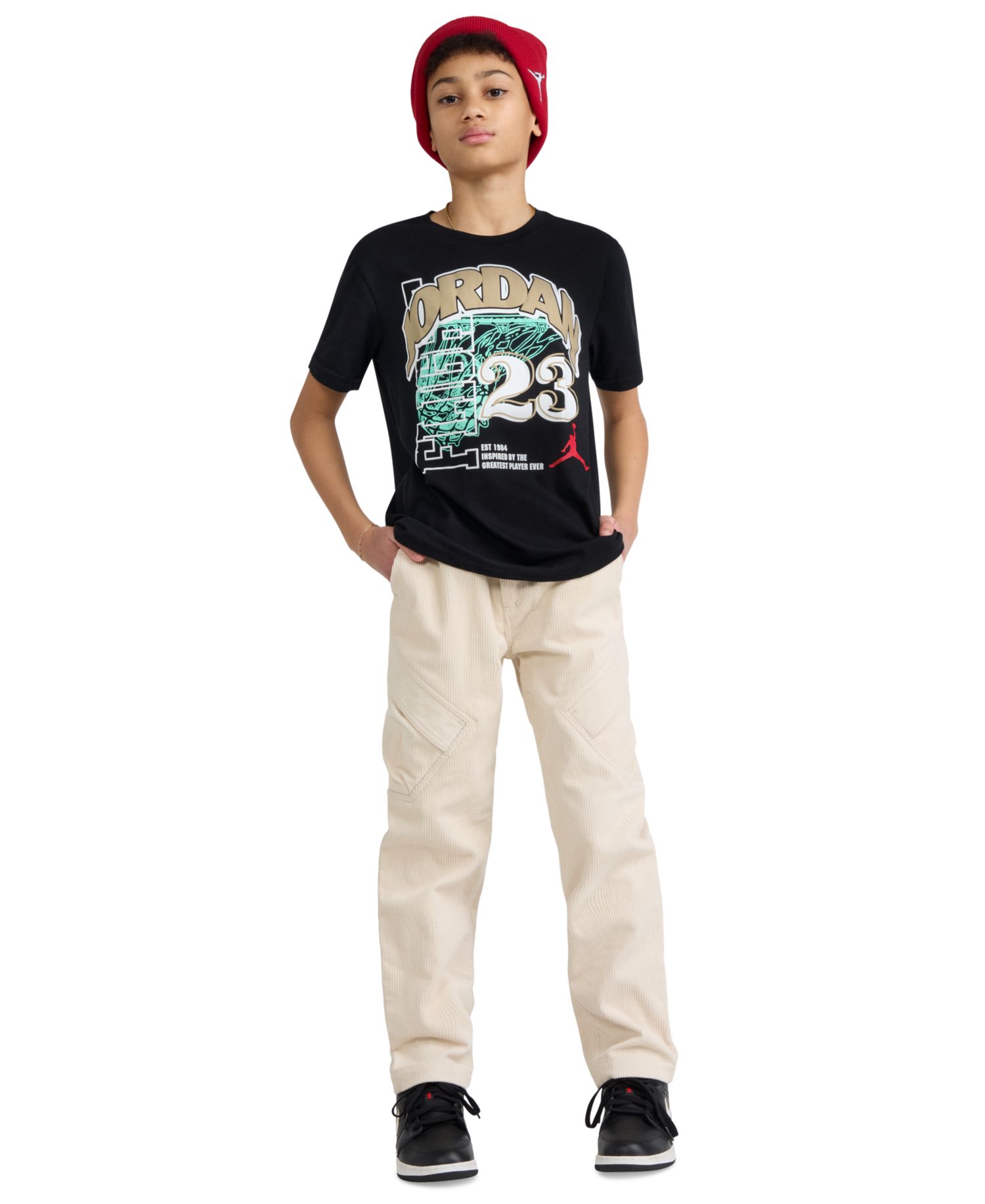 Boys' 8-20 Arched Swish 23 Short-Sleeve T-Shirt