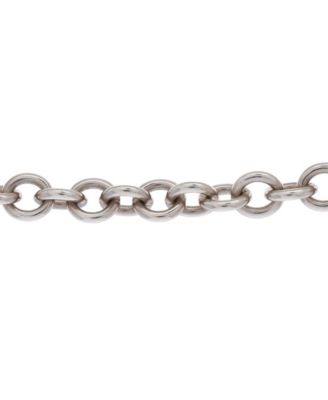 Heart Tag Toggle Chain Necklace