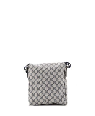 Small Flap Messenger GG Coated Canvas