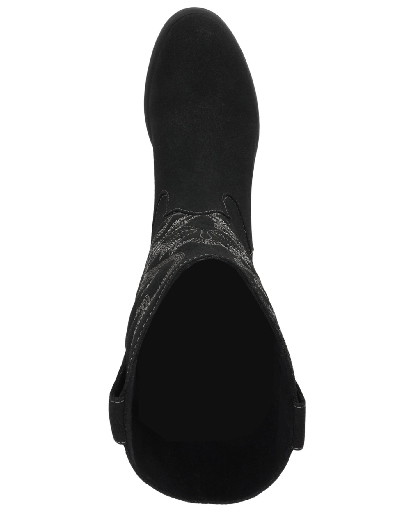 Женские ботинки Blowfish Malibu Stutter Western Tall, цвет: Чёрный искусственный замшевый — фото 4