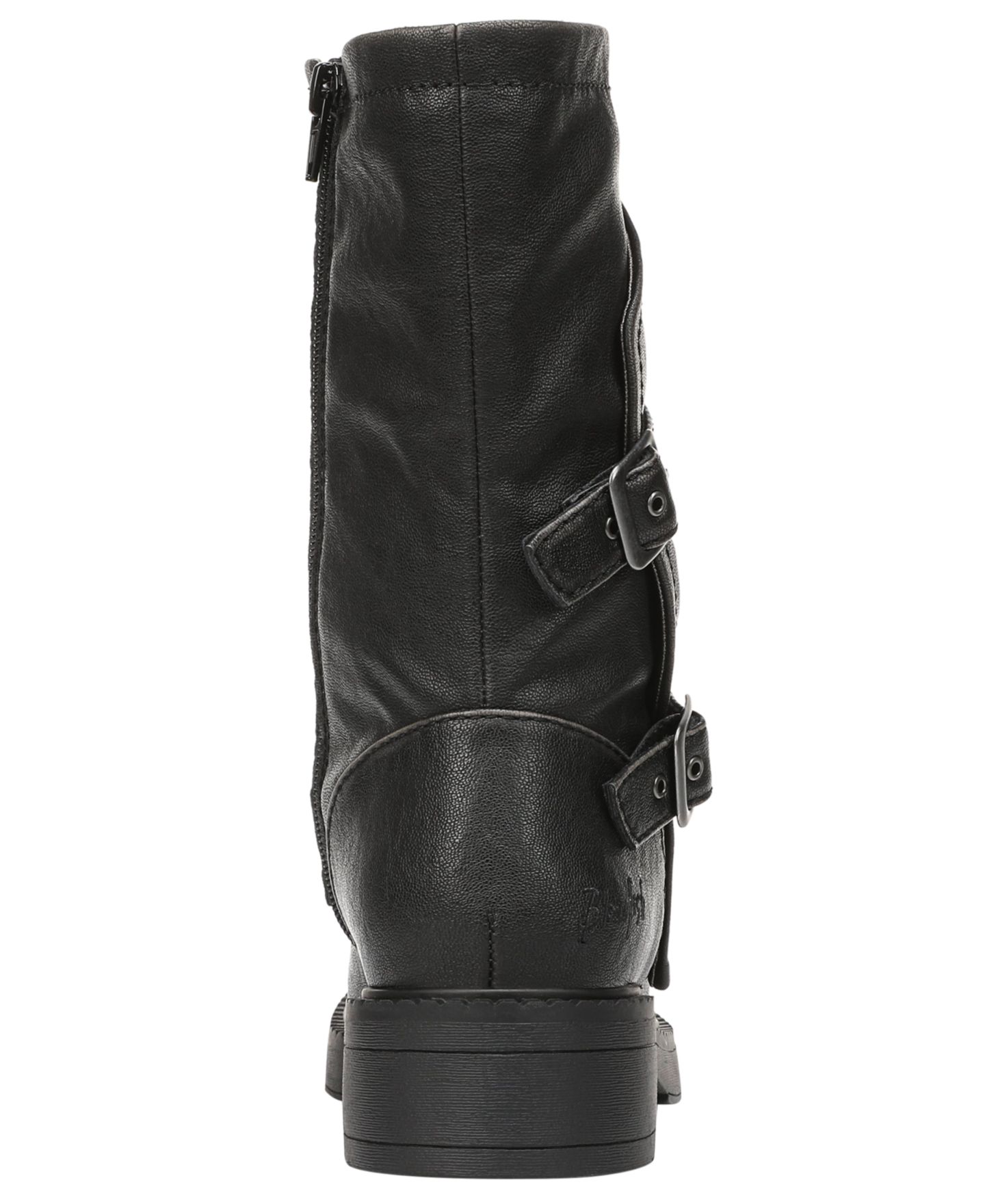 Женские ботинки Blowfish Malibu Venice 2 Zipper, цвет: Чёрная искусственная кожа — фото 3