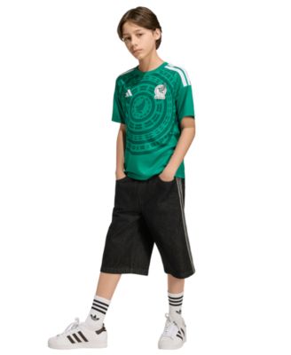 Big Boys' and Big Girls' Mexico 26 Home Fan Short-Sleeve Jersey