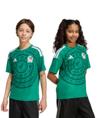 アディダス  SPFC ブラジル カバリーニョ マスコット 希少 adidas Big Boys' and Big Girls' Mexico 26 Home Fan Short-Sleeve