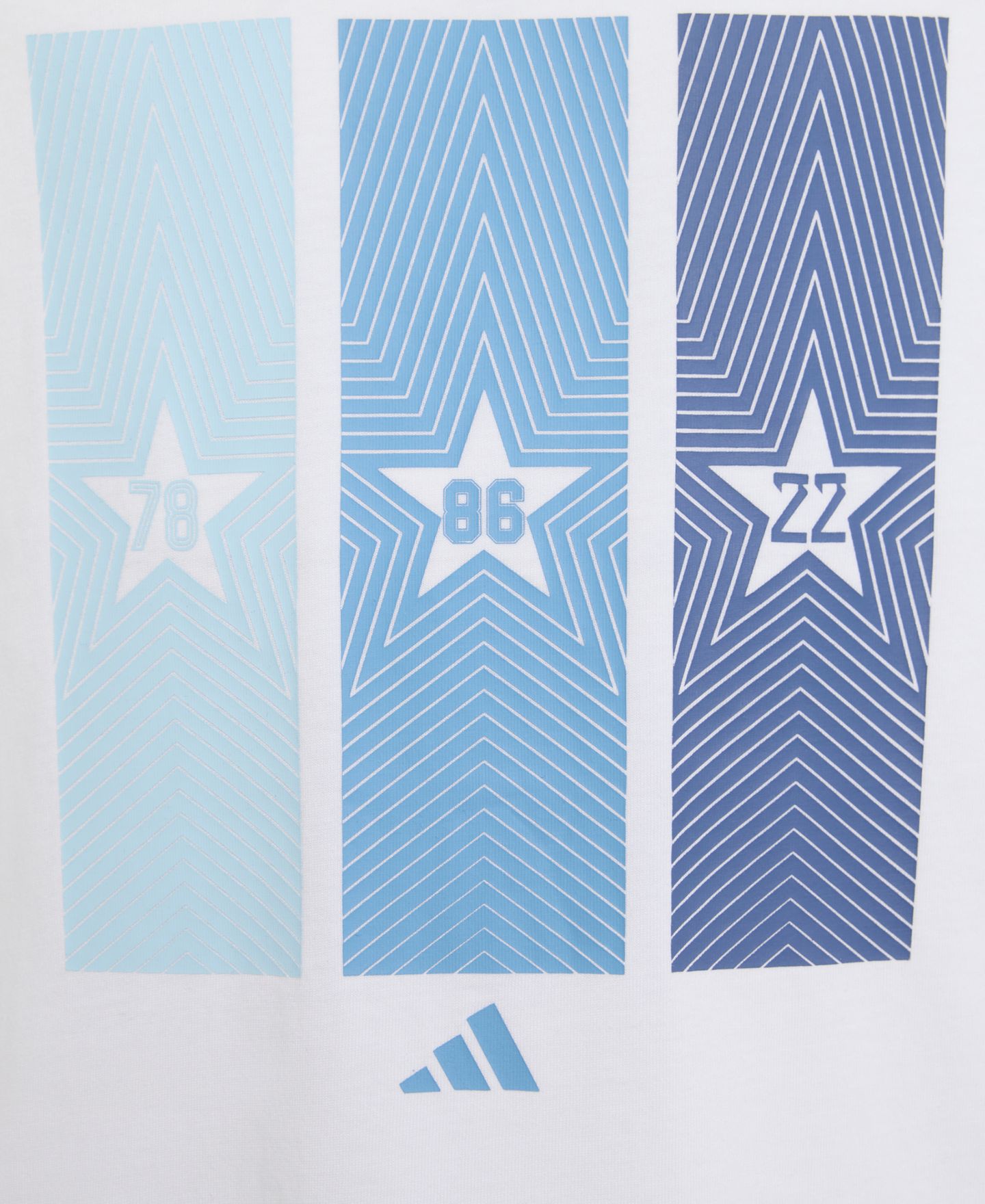 Детская футболка adidas Argentina Home Short-Sleeve, цвет: Белый — фото 3