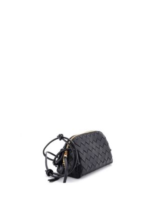 Mini Concert Crossbody Pouch Intrecciato Nappa